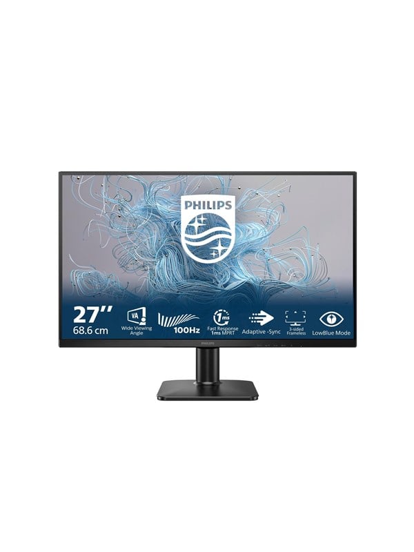 Philips Schwarz Monitor 27E2n1100l/00 27 Zoll Full Hd 100Hz 1Ms Mprt - Bild 3