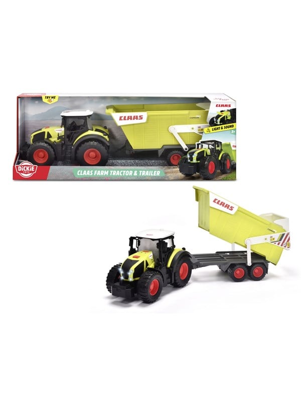 Dickie CLAAS Farm Tractor  Trailer