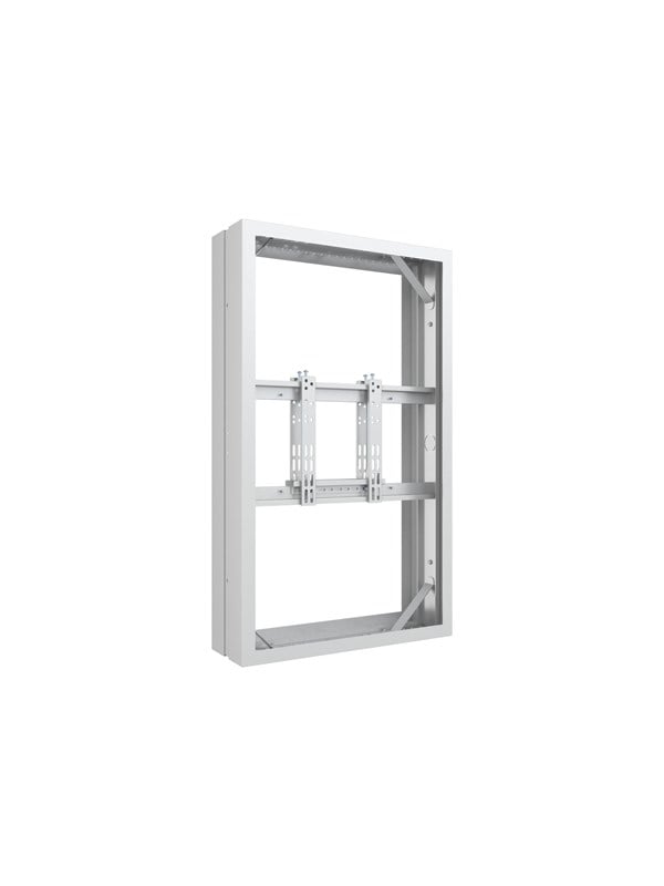 Multibrackets M Pro Series enclosure - medium - for 2 LCD displays - b2b - white - Max 50 kg - recommended for 43"