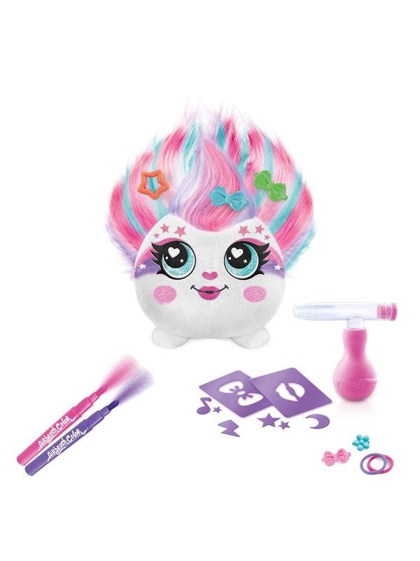 Airbrush Plush Hairiffic 10cm Mini 1 Pack - assorted
