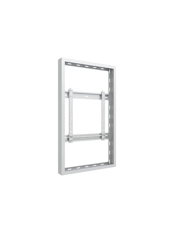 Multibrackets M Pro Series enclosure - small - for flat panel - high brightness - white - Max 25 kg - recommended for 46"