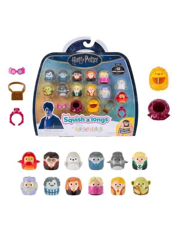 Squishalongs 25 cm Harry Potter 12 Pack - assorted