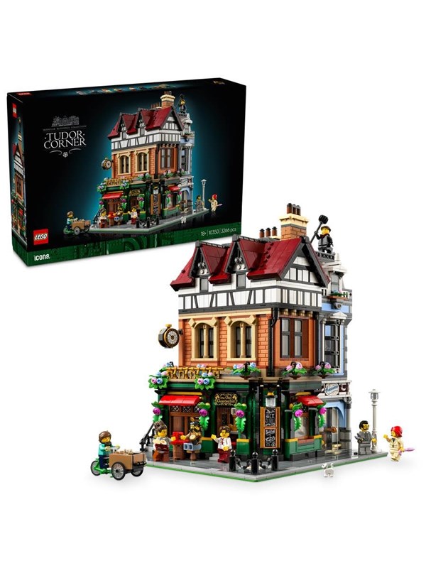 LEGO Icons 10350 Eckhaus im Tudorstil