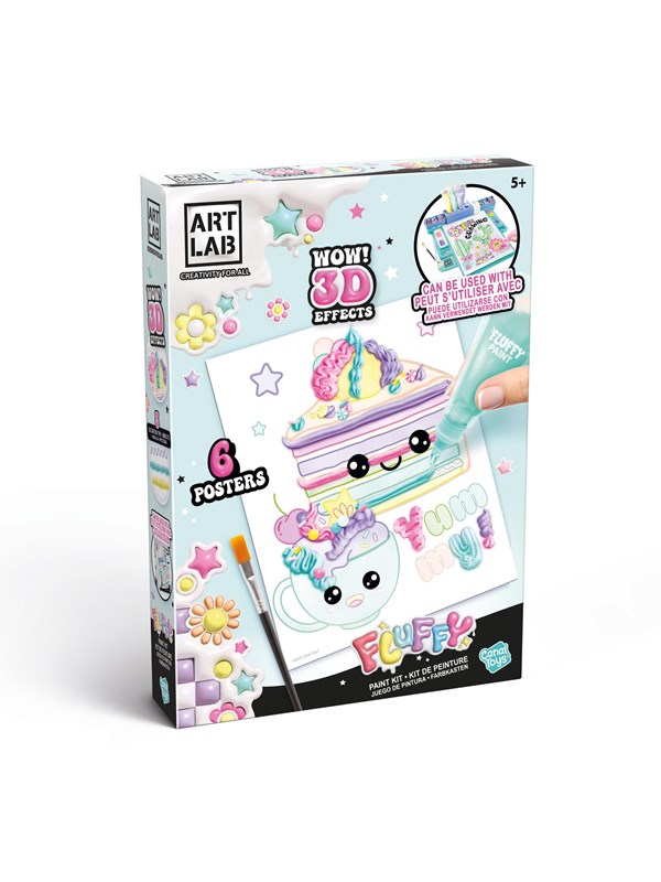 Image of Art Lab Fluffy Paint Kit