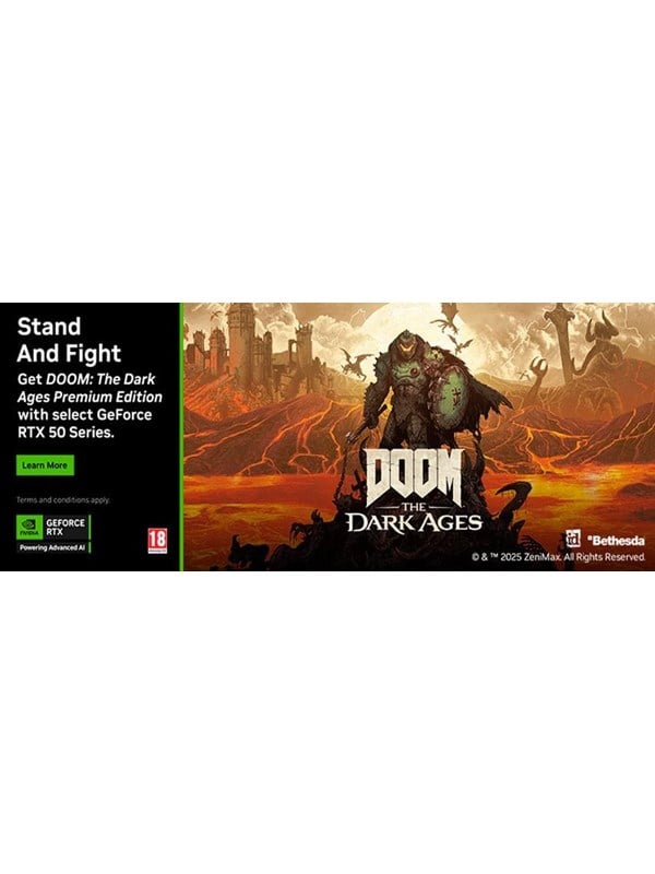 NVIDIA Game Bundle - DOOM The Dark Ages Premium Edition - Grafikkarte