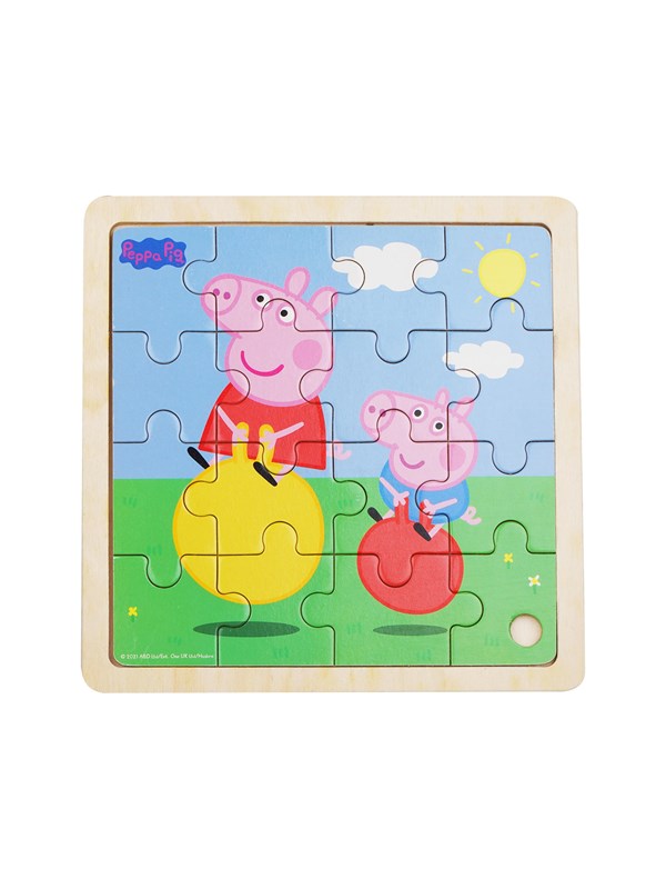 Barbo Toys - Framed Wooden Puzzle - Bouncy Ball