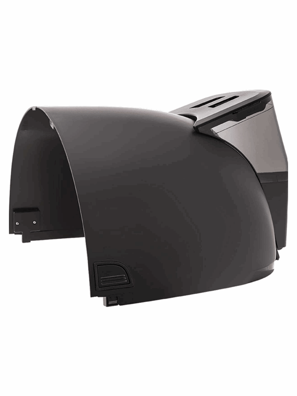 Whisker LITTER HOPPER WBONNET BLACK