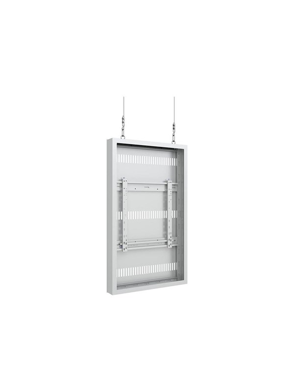 Multibrackets M Pro Series enclosure - small - for flat panel - high brightness - white - Max 25 kg - recommended for 46"