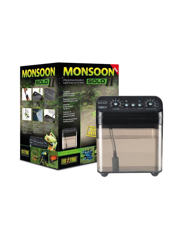 EXO TERRA Monsoon SOLO II 14x14x17 cm 15 ltr