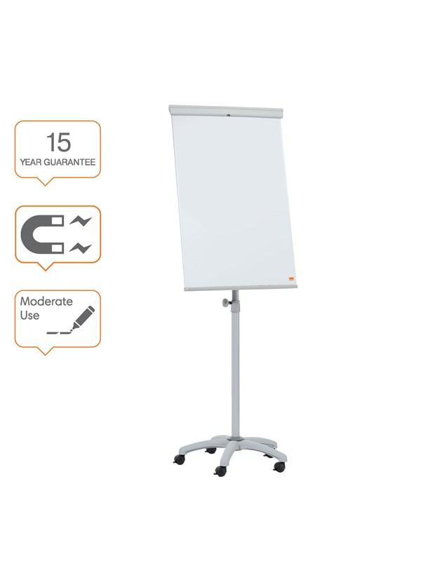 Nobo Flipchart Essence Mobil Stahl Sternfuß