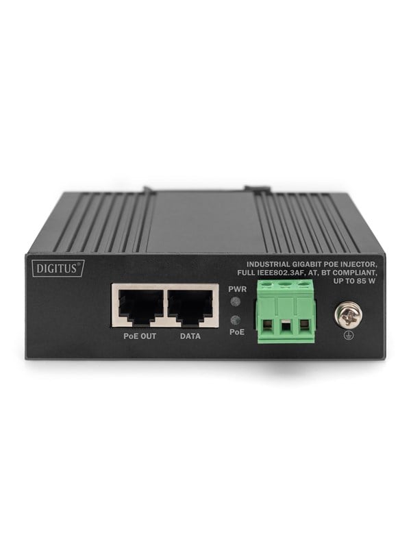 Image of DIGITUS Gigabit Ethernet 85W PoE Injector