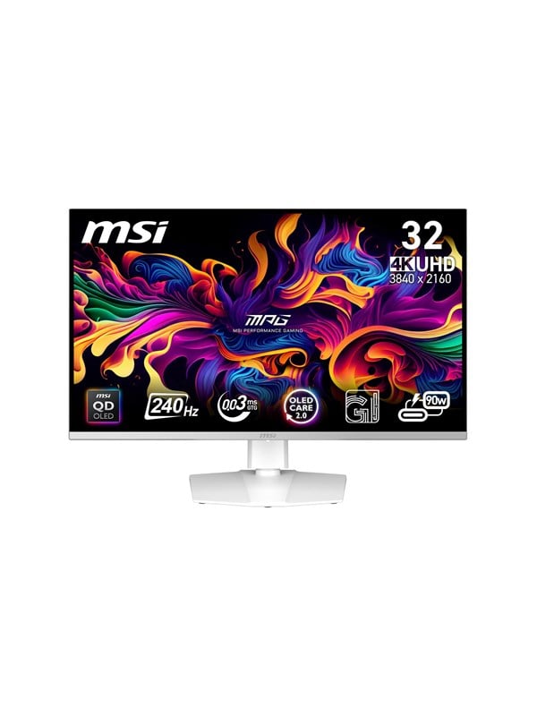 Msi Mpg 321Urxwde Qd-Oled 31,5 Zoll Uhd 4K Gaming Monitor (0,03 Ms Reaktionszeit, 240 Hz) - Bild 8