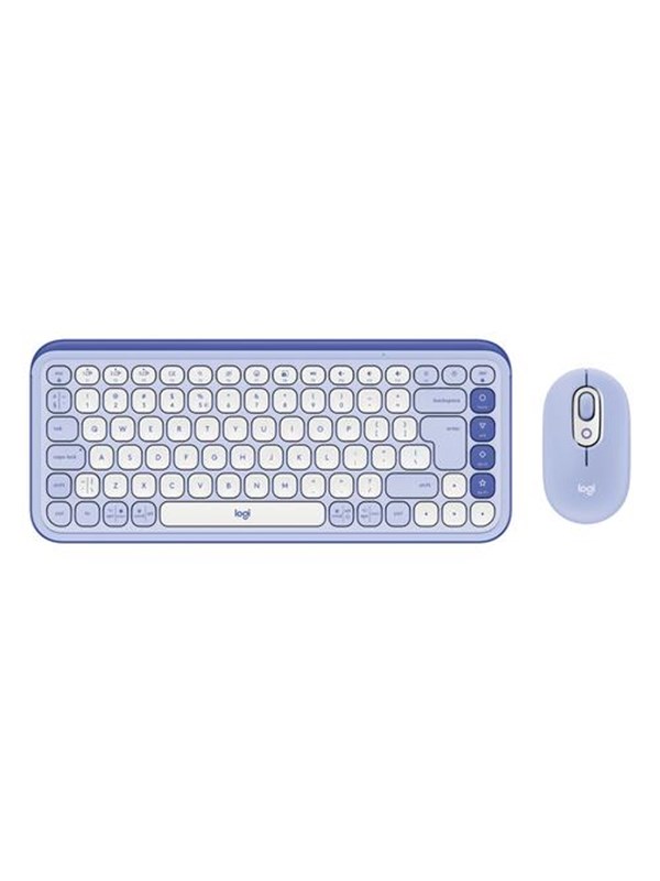 Logitech POP Icon Combo - Tastatur & Maus Set - Universal - Weiss