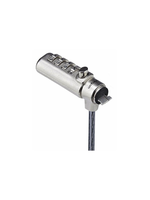 StarTech.com Slim Lock K-Slot Compatible 6.6ft Combination Locking Cable - security cable lock - TAA Compliant