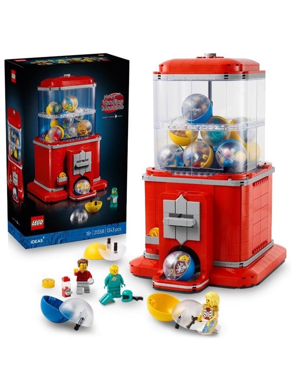 LEGO Ideas 21358 Spielzeugautomat mit Minifiguren