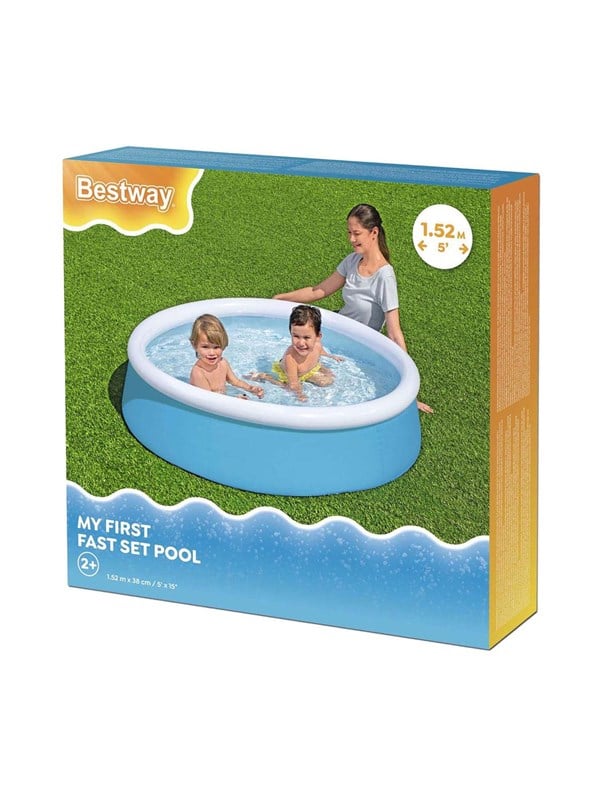 Bestway Bestway® My First Fast Set Aufstellpool Ø 152 x 38 cm blau rund