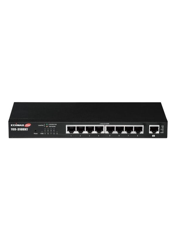 Edimax TGS-3109XT 8-Port 25GbE Web Smart Switch 1x 10GbE Multi-Gigabit Port