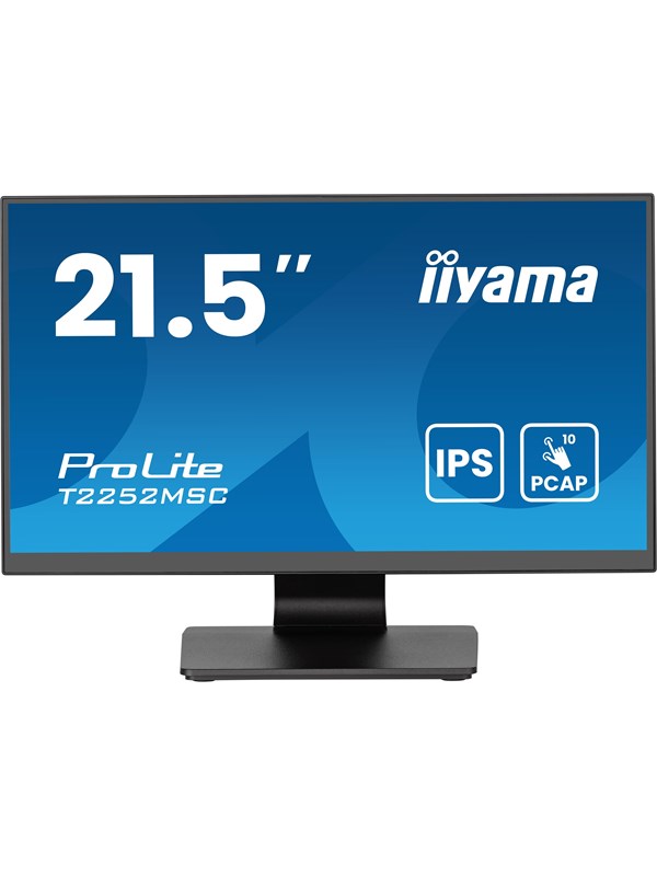 Image of 22" iiyama ProLite T2252MSC-B2AG - 1920x1080 (FHD) - 60Hz - IPS