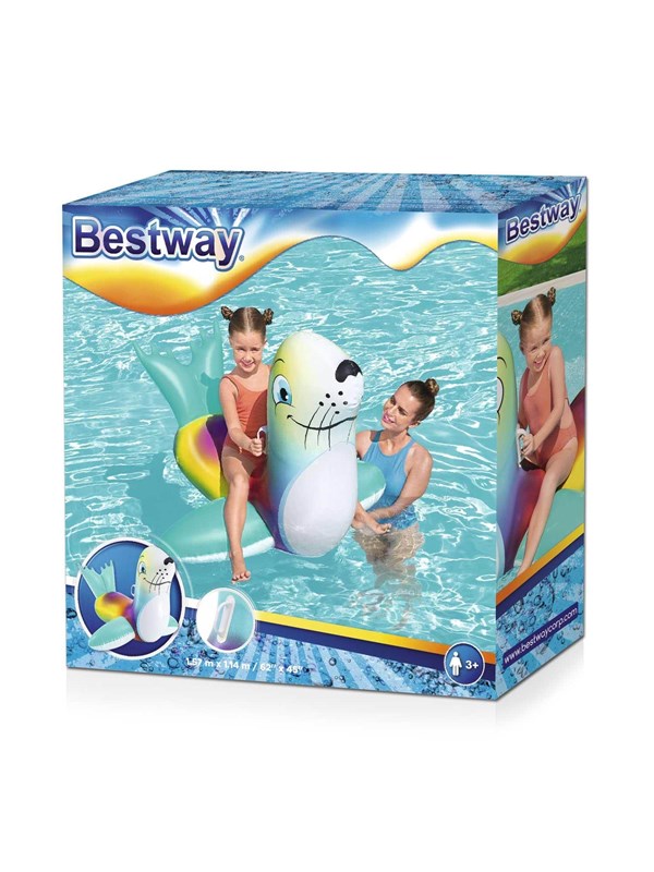 Bestway® Schwimmtier Robbe mehrfarbig