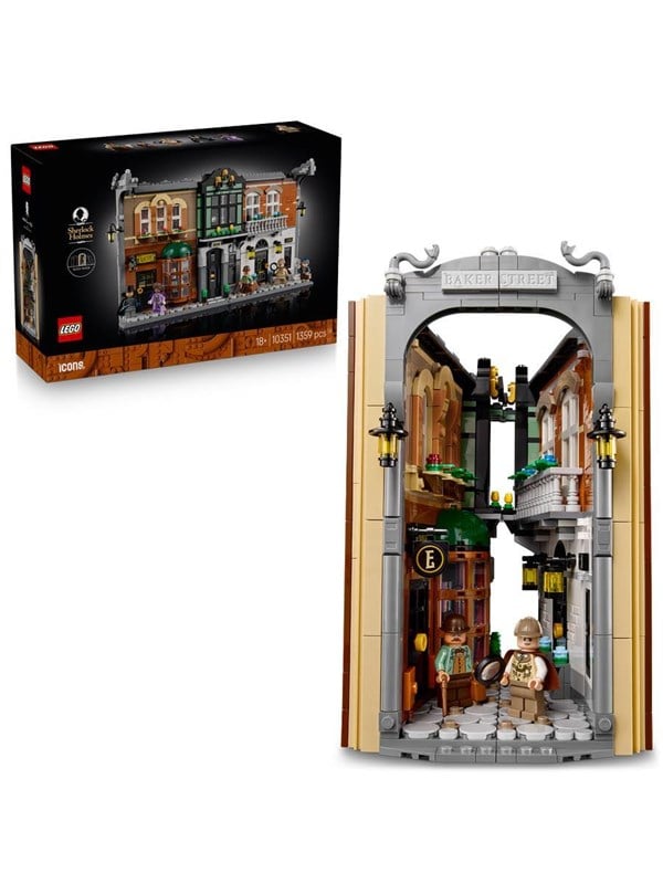 LEGO Icons 10351 Sherlock Holmes Bchersttze