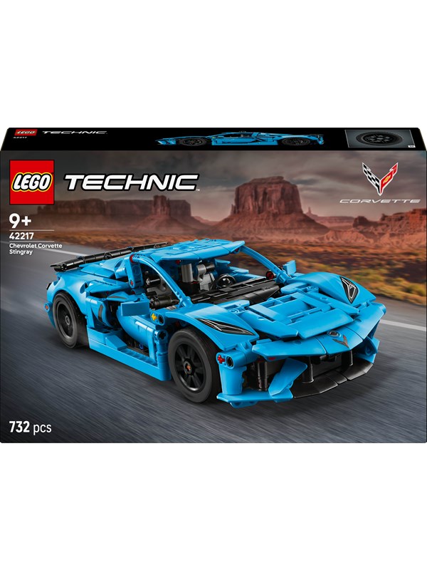 LEGO Agents 42217 Chevrolet Corvette Stingray in Blau