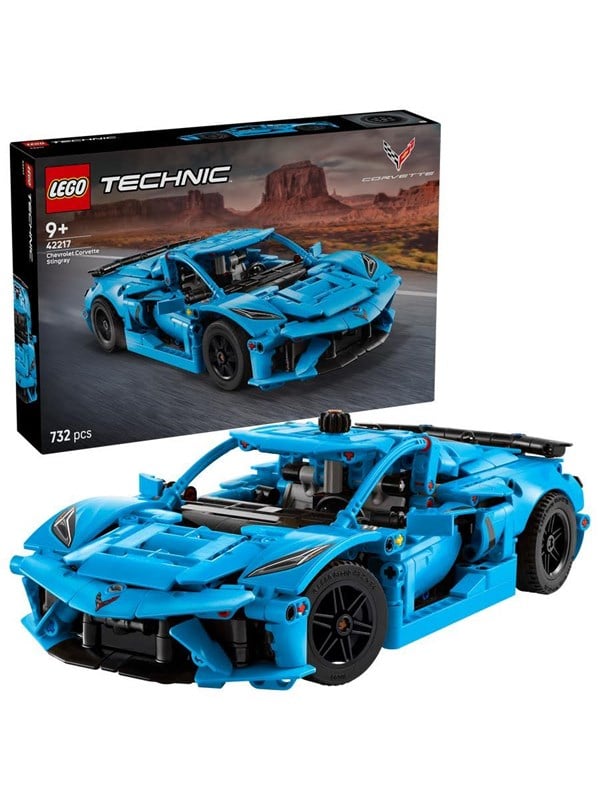 LEGO Agents 42217 Chevrolet Corvette Stingray in Blau