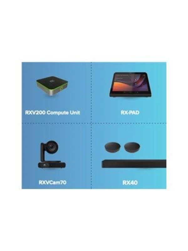 AudioCodes Room Experience RX Suite RXV200-B70 - Bundle - video conferencing kit