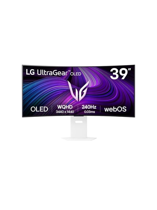 39 LG UltraGear 39GX90SA-W - 3440x1440 UWQHD - 240Hz - OLED - 65W USB-C