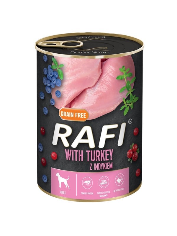 RAFI Truthahn Blaubeere  Cranberry 400g Adult EU