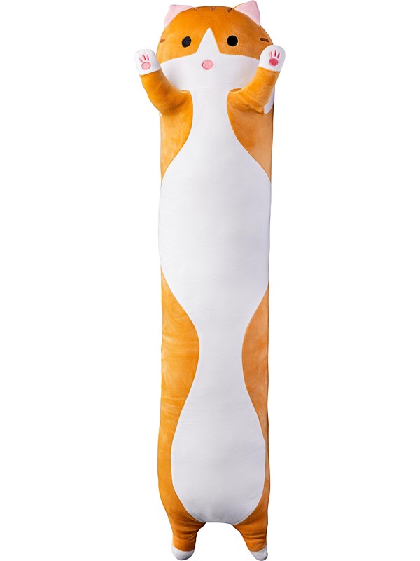 Milla  Mns Cat Plush Toy 110 cm Orange