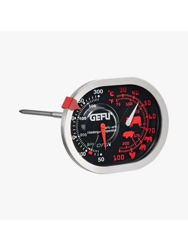 GEFU Bratenthermometer "MESSIMO" 3in1, Edelstahl