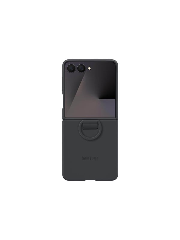 8806097650911 - Silicone Case with Ring für Galaxy Flip7 Light Cyan