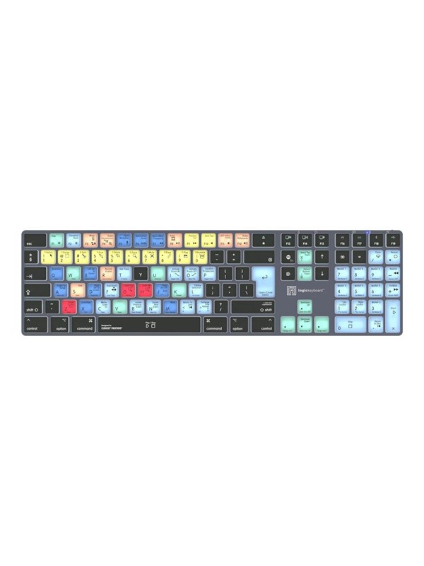 Logickeyboard Cubase  Nuendo TITAN - Tastatur - Englisch UK - Grau