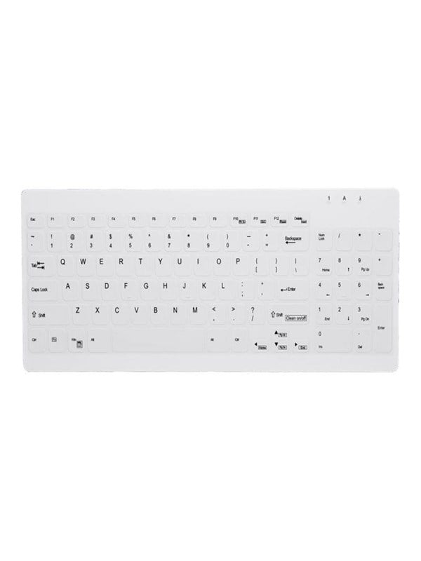 Cherry Active Key AK-C7012 - keyboard - Tastaturen - Deutsch - Weiss