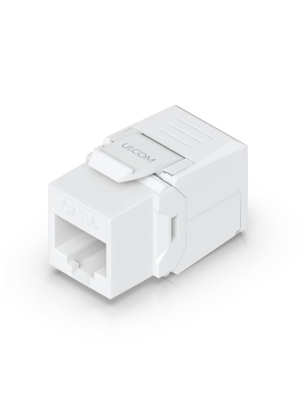 Ubiquiti UniFi Cat6 Keystone Jack 12-Pack - Wei