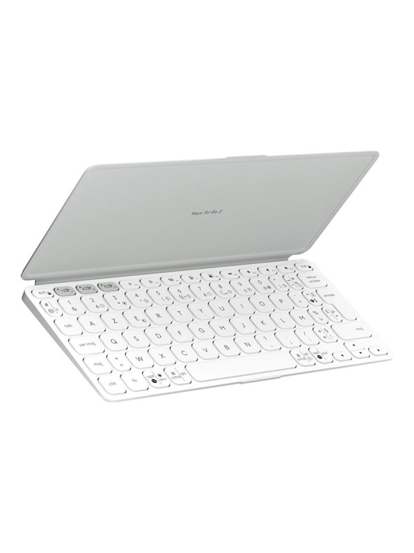 Logitech Keys-To-Go 2 - Tastaturen - Französisch - Weiss