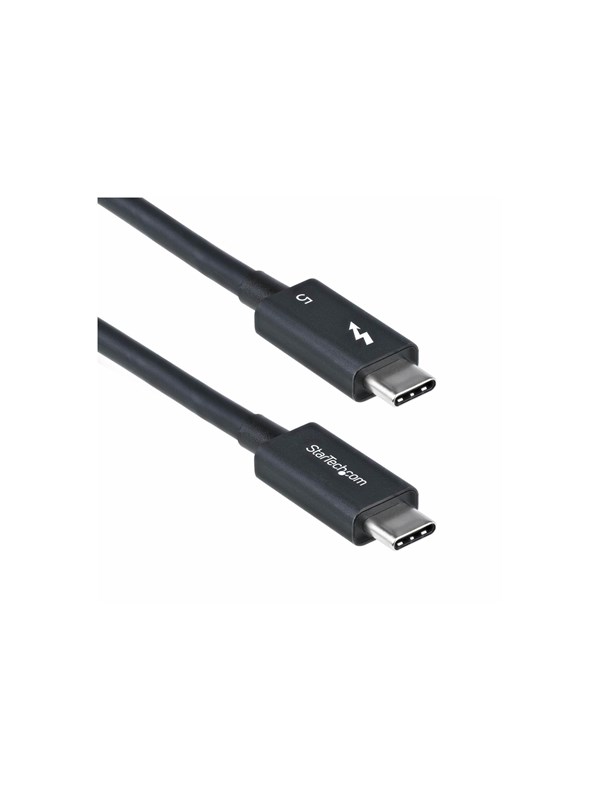 StarTech.com 3ft (1m) Thunderbolt 5 Cable 80Gbps/120Gbps Certified - Thunderbolt cable - Thunderbolt 5 to Thunderbolt 5 - 1 m