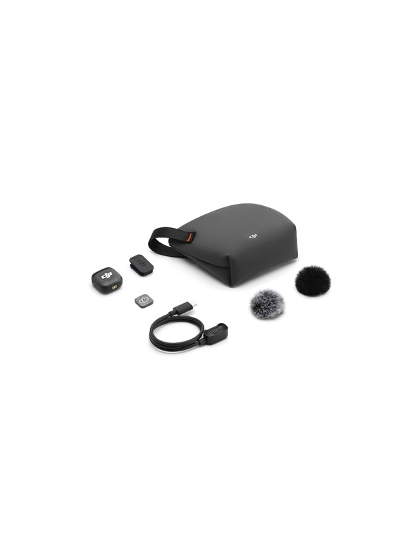 Dji Schwarz Mic 3 Transmitter Ansteckmikrofon Usb-C, 3,5Mm Klinke - Bild 4