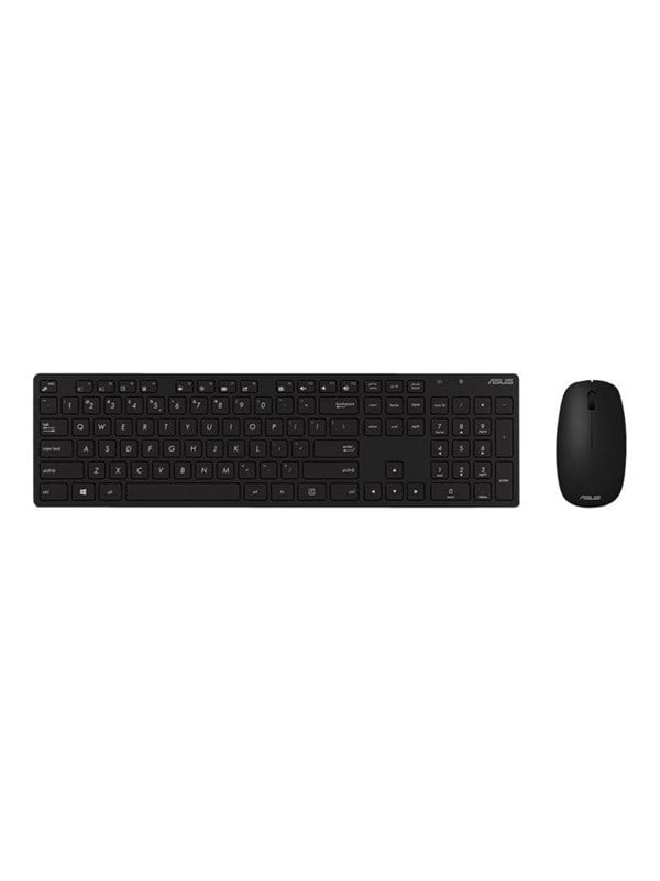 ASUS W5000 - Tastatur  Maus Set - Full-Size - Deutsch - Schwarz