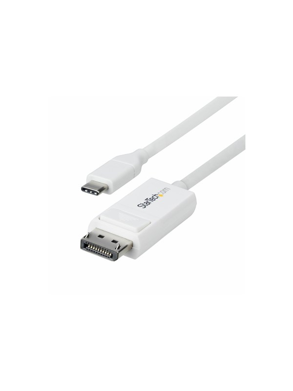 StarTech.com 6.6ft (2m) USB C to DisplayPort 1.2 Cable Bidirectional - DisplayPort cable - 24 pin USB-C to DisplayPort - 1.9 m