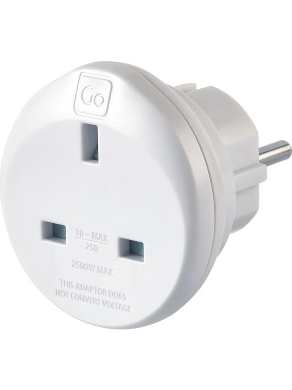 Go Travel UK-EU-Adapter