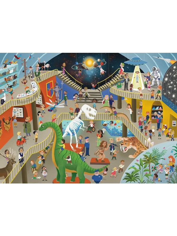 4005555040538 - Puzzle Kinderpuzzle - Im Naturkundemuseum