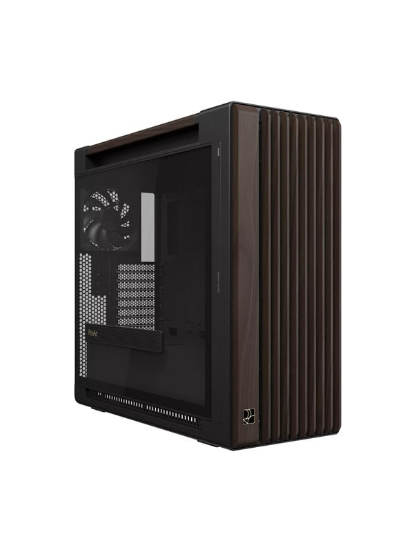 Image of ASUS PROART PA602 Walnut Wood TG - Gehäuse - Miditower - Braun
