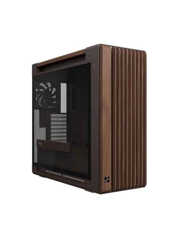 Image of ASUS ProArt PA602 Walnut Wood TG - Retro Brown - Gehäuse - Miditower - Braun