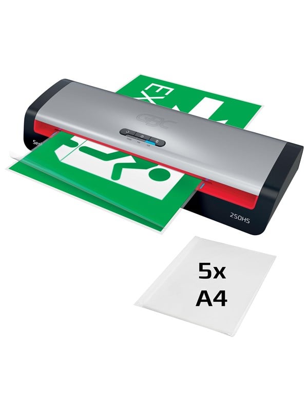 Image of GBC 250HS Büro A3-Laminiergerät bis 125 Mikron, 1 Minute Aufwärmzeit, 500mm/Min