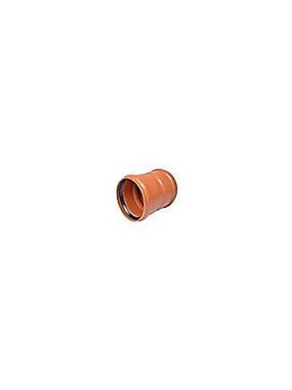 Wavin PVC double plug sleeve 250 mm