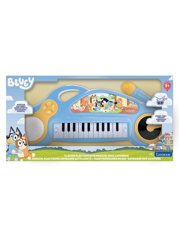 Bluey Fun Electronic Keyboard with Light