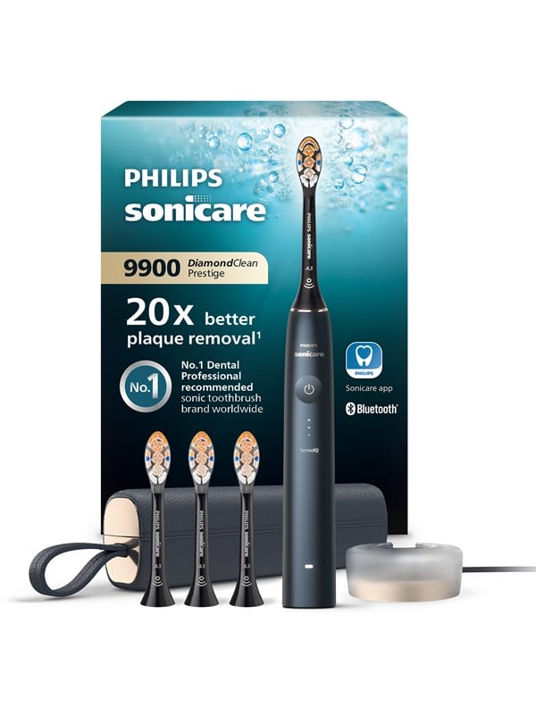 Philips Elektrische Zahnbürste Sonicare DiamondClean Prestige 9900 HX9992/45