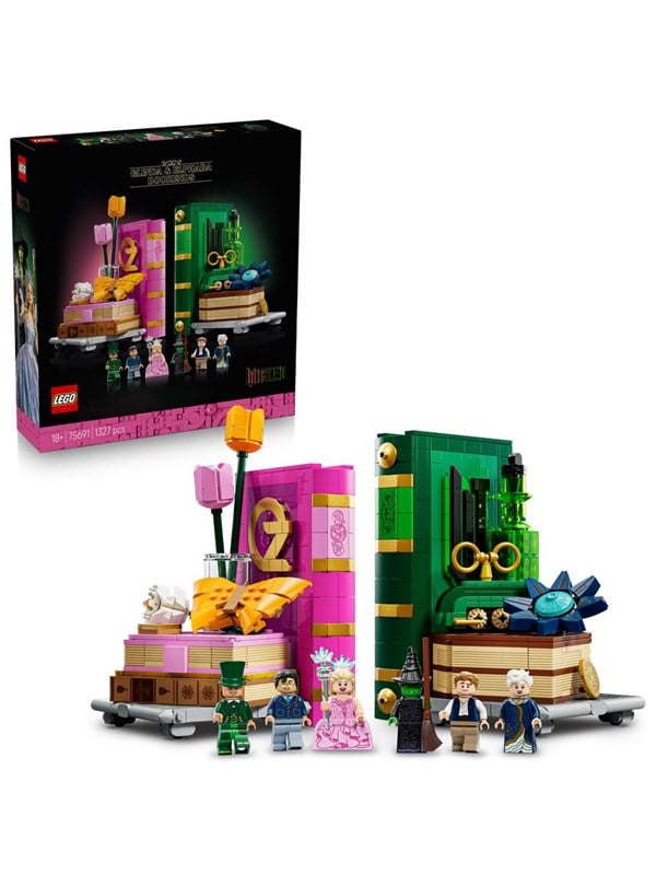 LEGO Wicked 75691 Glinda und Elphaba Bchersttzen
