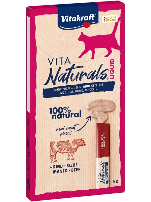 Vitakraft Vita Naturals Liquid Snack Rind 5-Pack x 15g